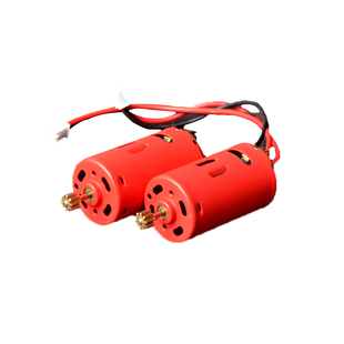 恒龙坦克升级版390红皮电机带散热风扇改装动力军事模型玩具战车