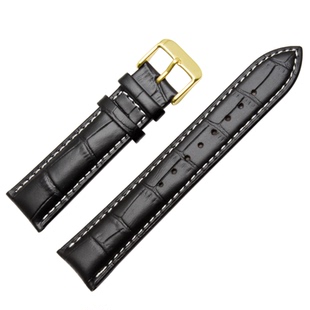 邦顿机械表手表表带真皮配件男款女表链针扣18 20 22 23 24mm表带