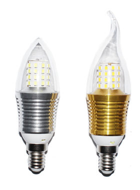 led暖黄拉尾3w7w110v蜡烛灯