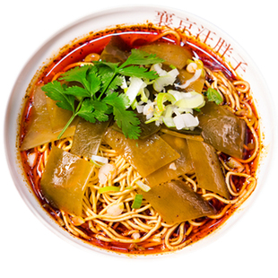 汪胖子 襄阳海带面 襄阳牛肉面湖北襄樊特产牛杂面正宗牛油调料