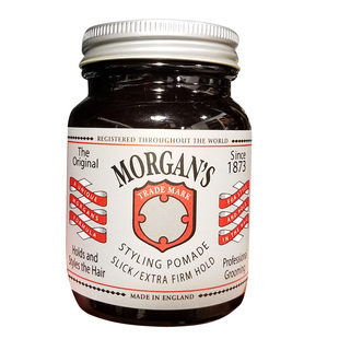 英国MORGAN'S摩根斯复古油头发油可重塑男士持久定型蓬松背头发蜡