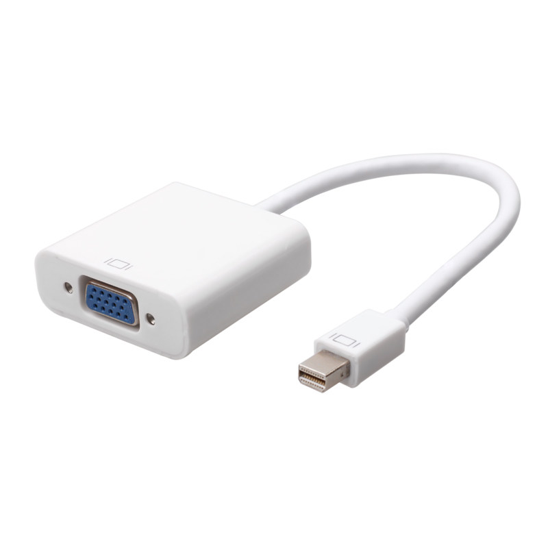 笔记本电脑 Mac Book air pro vga转接线 转换头转换器雷电视频线