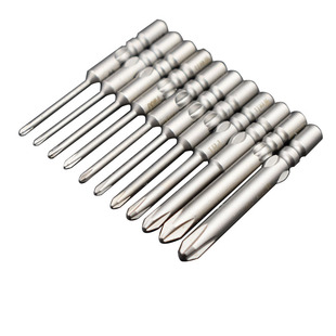 维尔利4厘柄加长十字带磁电批头螺丝刀起子头自动化机用可定做实