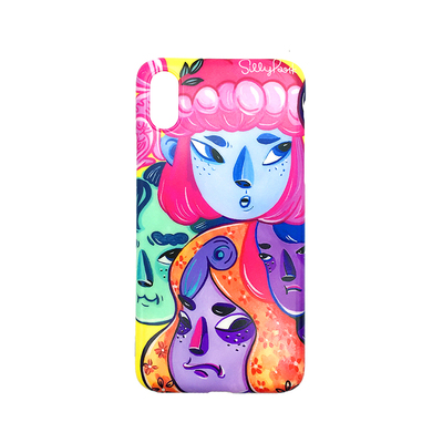 原创设计iPhone13磨砂插画手机壳