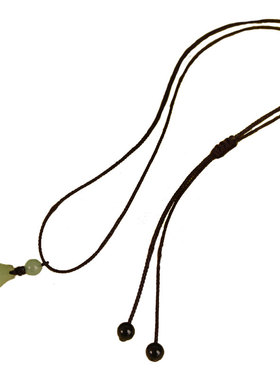 葫芦项链文艺吊坠东陵玉古风毛衣