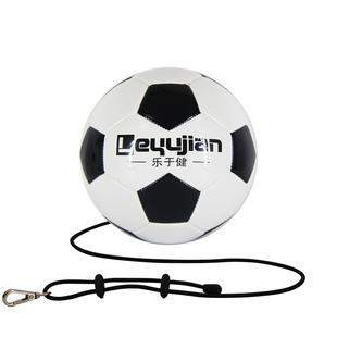 带绳足球4号5号头球颠球儿童练习青少年训练用足球校园耐磨带球