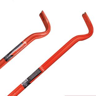 汉顿撬棒撬杠特种钢撬棍重型钢纤长扁头木工起钉拔钉器六棱高硬度