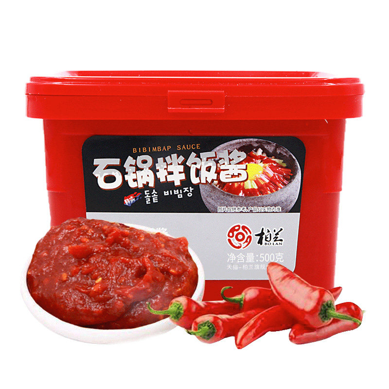 柏兰韩式石锅拌饭辣椒酱朝鲜族甜辣椒酱