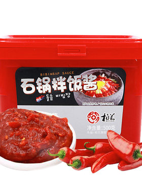 柏兰韩式石锅拌饭辣椒酱朝鲜族甜辣正宗拌米饭小包装村拌面烤肉酱