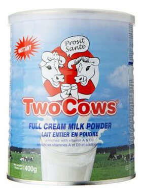 现货/荷兰代购Two Cows淘高斯双牛成人青少年中老年高钙奶粉400克