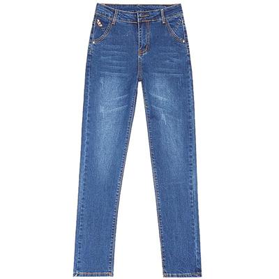 皎然直筒裤长裤高腰加绒加厚