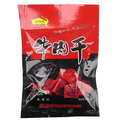 开袋即食五香麻辣牛肉干