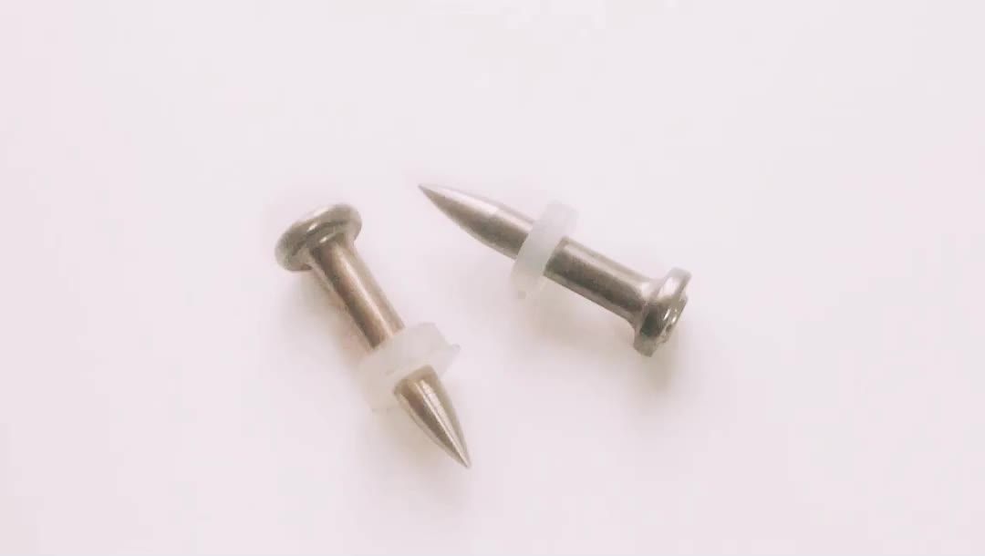 304 Stainless Steel Concrete Drive Pins With Plastic Washer Buy
