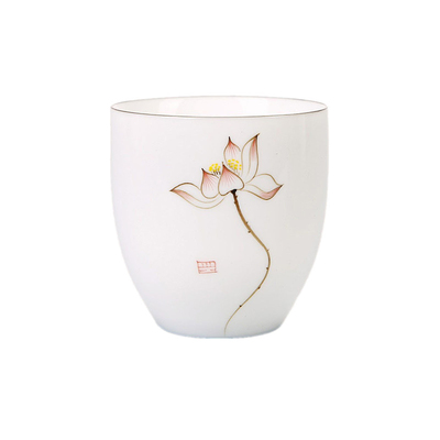 日式一两杯白酒陶瓷小号家用