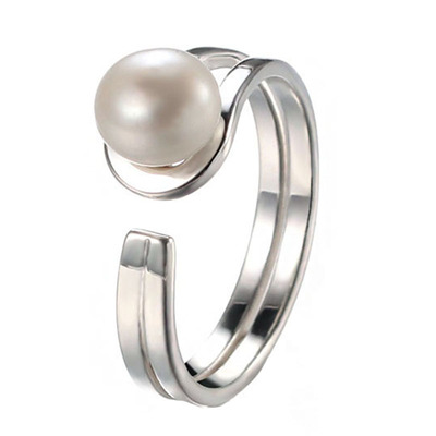 原创设计999纯银天然淡水珍珠