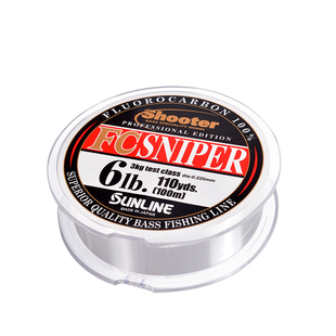 日本桑濑SUNLINE FC SNIPER 新款路亚主线碳线BASS鲈鱼翘嘴碳素线