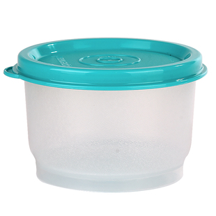 正品特百惠保鲜盒密封圆罐QQ密封盒迷你保鲜盒 零钱零食储藏盒子