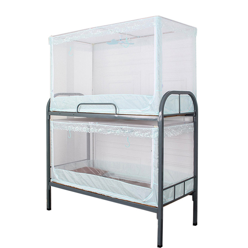 蒙古包侧门儿童上下铺子母床单人学生宿舍蚊帐80cm0.8m0.9米1.2床