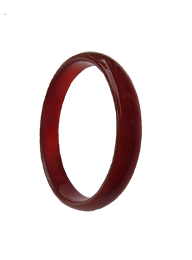 天然女款冰种加肥特大号玛瑙手镯