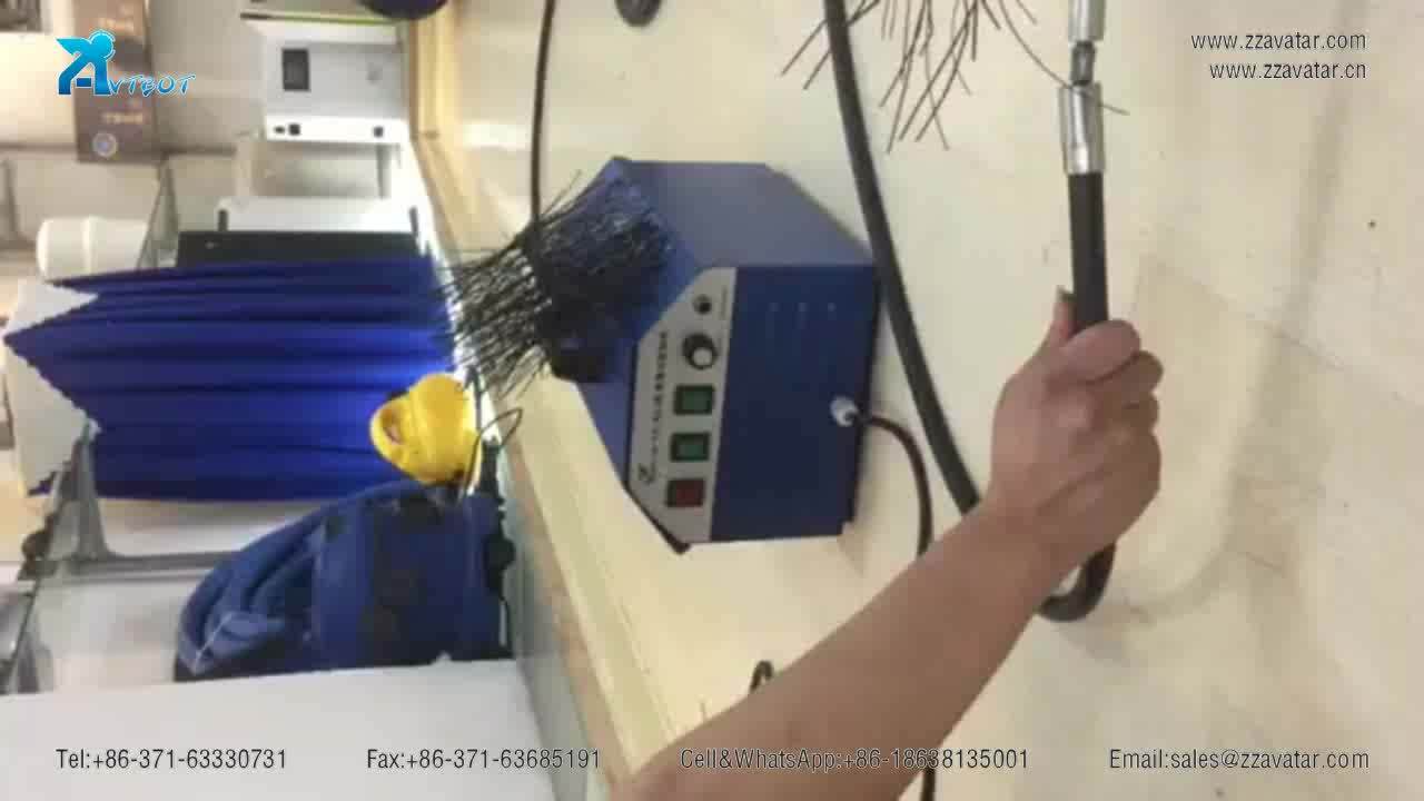 Flexible Shaft Rotary Brush 100250mm Small Duct Cleaner Buy 100