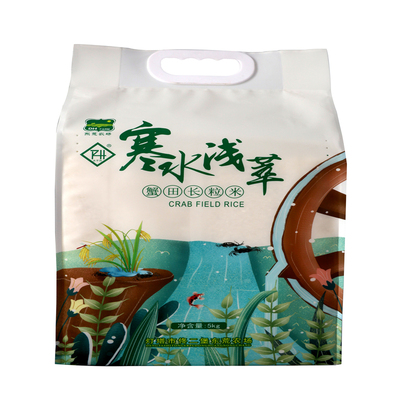 筋道蟹田长粒米轻碾保存更多营养