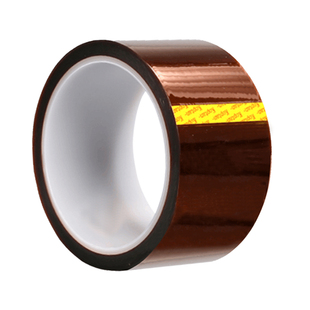 金手指胶带隔热防热PI聚酰亚胺耐高温手机维修热转印茶色高温胶带