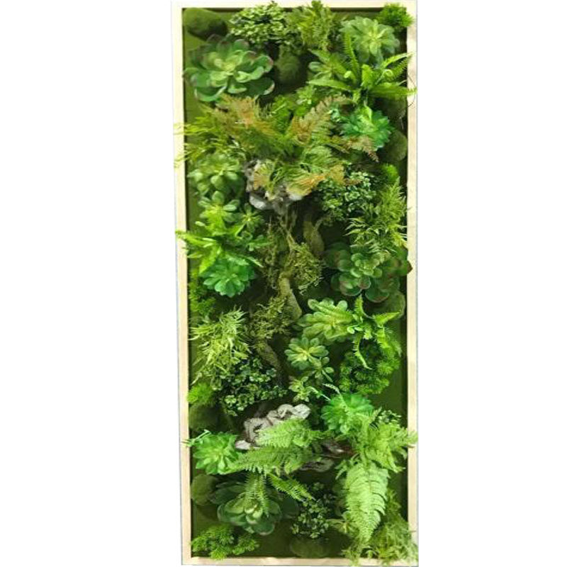 多肉植物挂件咖啡厅酒吧仿真墙饰