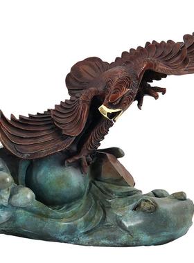 大鹏展翅铜摆件开业乔迁工艺礼品
