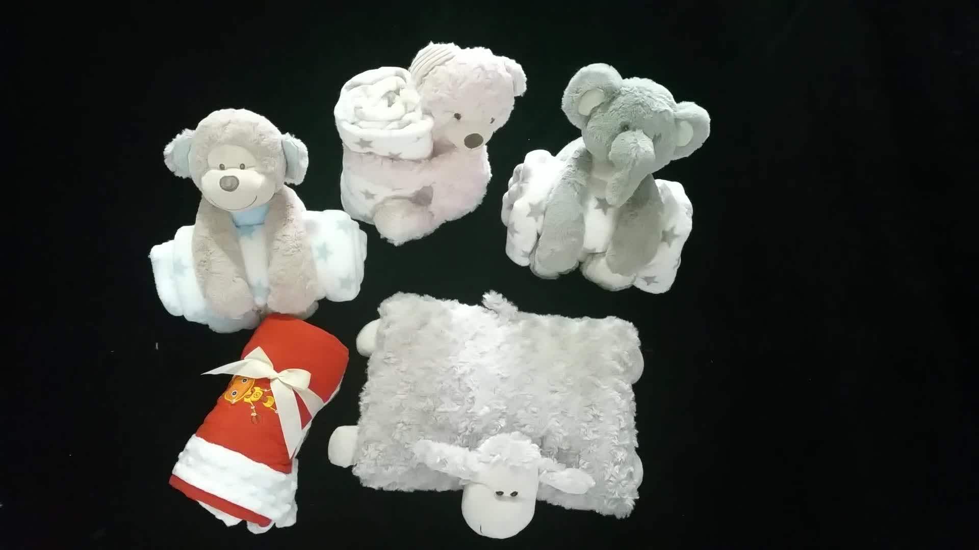 2017 High Quality Colorful Animal Plush Toy With Teether & Bb Sound