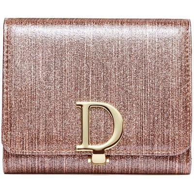 2021新款时尚女士钱包折叠简约