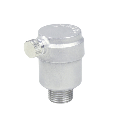 304不锈钢自动排气阀暖气片自来水管道自动放气阀1分2分3分4分1寸