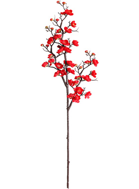 梅花仿真花腊梅假花中式家居禅意