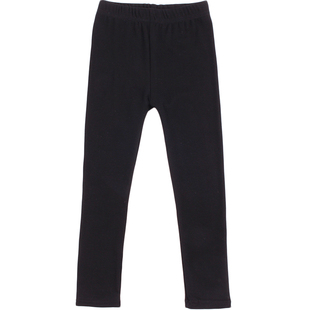 女童打底裤夏薄款夏季莫代尔宝宝裤子白儿童七分小女孩长裤黑超薄