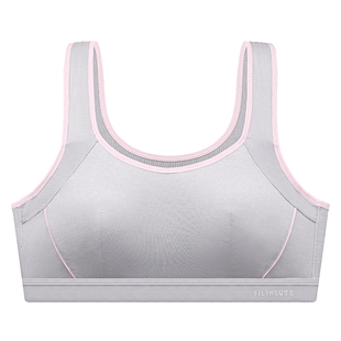 百伶百俐学生运动内衣防下垂高中生冬内衣防震无钢圈胸罩少女文胸