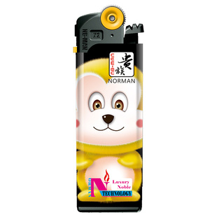 贵族一次性短款打火机迷你砂轮式潮男滑轮火石时尚创意个性礼品