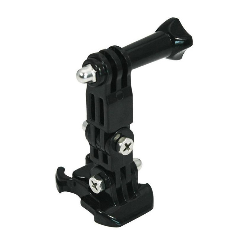 Gopro支架Hero4/5/7/8/9三向调节臂运动相机配件胸带头盔底座接头