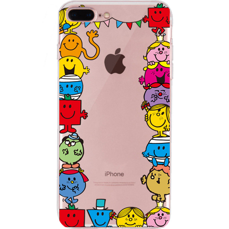 适用于iphoneX奇先生xsmax妙小姐手机套Mr. Men苹果7/8plus软壳6