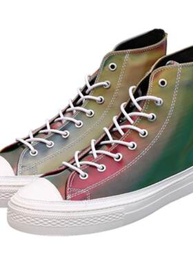 BLESSSHOE变色反光休闲鞋高帮鞋