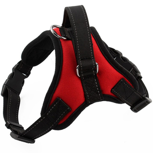 狗狗胸背带大型犬背心式狗带金毛拉布拉多边牧狗背带防爆冲狗链子