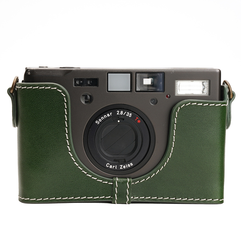 TP原创 真皮康泰时T3皮套CONTAX T3 T2 Tix相机包胶片保护套 牛皮