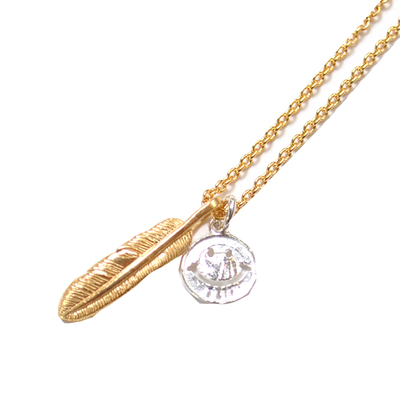 日本ampjapan纯银日本制小羽毛