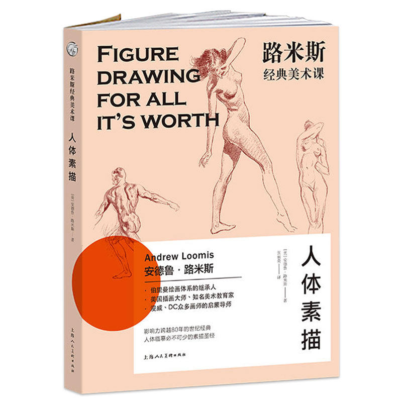 5本套装【正版书籍】路米斯经典美术课伯里曼画手人体素描基础创意插画艺术专业绘画初学者安德鲁绘画艺术西方经典美术技法