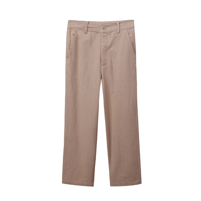 LOEN日系高腰直筒休闲裤