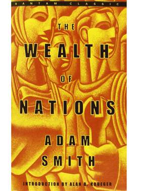 国富论 英文原版 The Wealth of Nations Adam Smith 亚当·斯密 国富论 美版平装 经济学说 宏观经济学 道德情操论作者