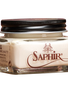saphir法国进口黑金护理霜鞋乳