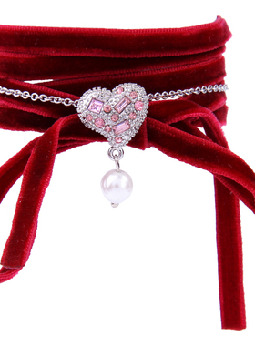 kissme韩国爱心红色多层手饰品