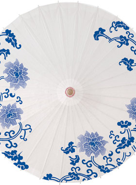 复古新中式国风防雨汉服伞油纸伞