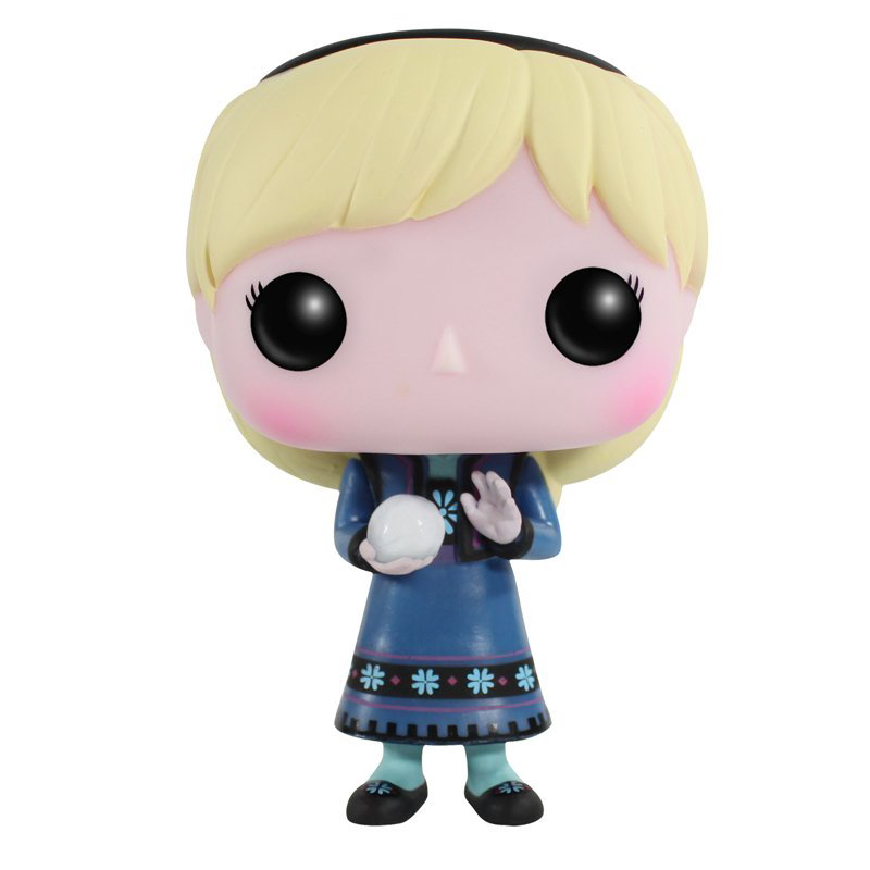 正版Funko POP冰雪奇缘情侣生日礼物艾莎手办安娜雪宝Frozen铁盒