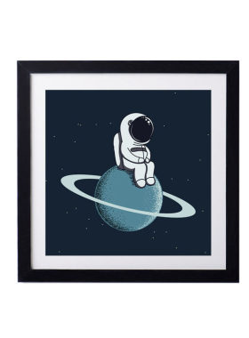 宇宙星空宇航员太空装饰画