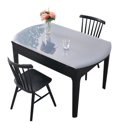 tpu桌垫桌布防水防油椭圆形磨砂